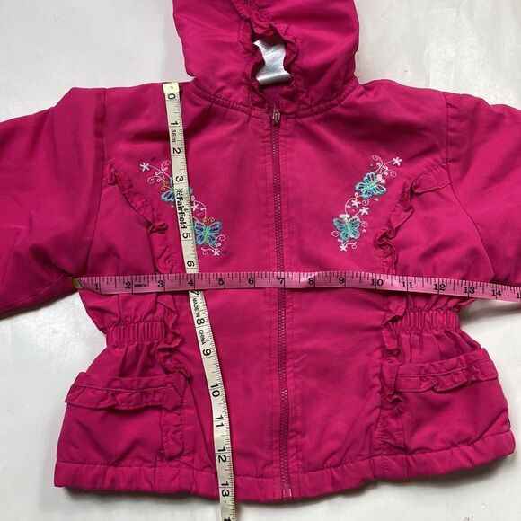 Okie.dokie pink Vintage Girl jacket Size 3 Toddler - Picture 13 of 13